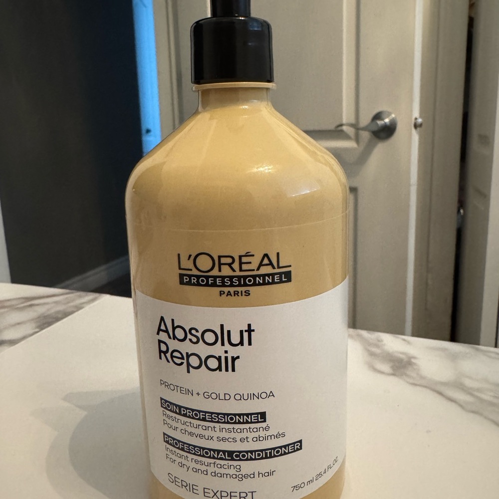 L'Oreal Absolut Repair Conditioner with Gold Quinoa 750ml